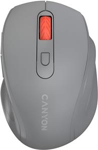 Canyon OnClick 20, bezdrôtová optická myš, sivá