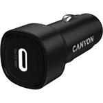 Canyon OnDrive 30, univerzálna autonabíjačka, 1x USB-C, výkon 30 W