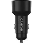 Canyon OnDrive 85, univerzálna autonabíjačka, 1x USB-C, 1x USB-A, rýchle nabíjanie, výkon 85 W