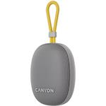 Canyon OnMove 12, prenosný bluetooth reproduktor, sivý