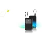 Canyon OnPower 101 Powerbanka, 10 000 mAh, 22.5W, fialová
