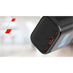 Canyon OnPower 130 Powerbanka, 30W, 10.000 mAh, sivá
