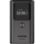 Canyon OnPower 130 Powerbanka, 30W, 10.000 mAh, sivá