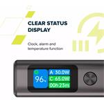 Canyon OnPower 230 Powerbanka, 20 000 mAh, 130W, sivá, (rozbalené)