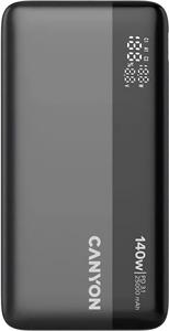 Canyon OnPower 240, Powerbanka 25000mAh, 140W, čierna