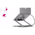 Canyon OnStand 2, Stojan na notebook s odnímateľným magnetickým hubom 6v1