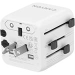 Canyon OnTour One, univerzálny cestovný adaptér