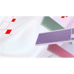 Canyon OnType 10, mechanická klávesnica, USB, fialová