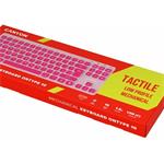 Canyon OnType 10, mechanická klávesnica, USB, ružová