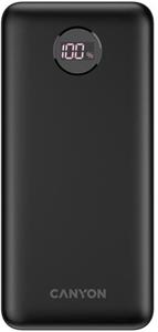 Canyon PB-2002, 20 000 mAh, Powerbanka, 22,5 W, čierna