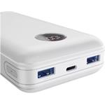 Canyon PB-2002, 20 000 mAh, Powerbanka, biela