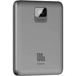 Canyon PB-2008, Powerbanka, Li-Pol, PD 100W, 20 000 mAh, tmavosivá