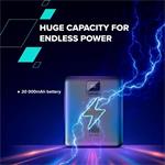 Canyon PB-2008, Powerbanka, Li-Pol, PD 100W, 20 000 mAh, tmavosivá, (rozbalené)