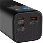 Canyon PB-2010, Powerbanka, Li-Pol, 27.000 mAh, 140W, tmavosivá
