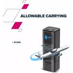 Canyon PB-2010, Powerbanka, Li-Pol, 27.000 mAh, 140W, tmavosivá