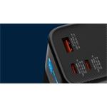 Canyon PB-2010, Powerbanka, Li-Pol, 27.000 mAh, 140W, tmavosivá
