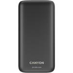 Canyon PB-30, 30 000 mAh, Powerbanka, 22,5 W, čierna