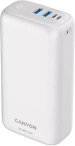 Canyon PB-301, Powerbanka, 30.000 mAh, biela