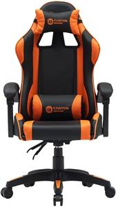 Canyon SGCH2, Core, ergonomické herné kreslo, čierno-oranžové