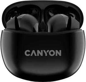 Canyon TWS-5, bezdrôtové slúchadlá, čierne