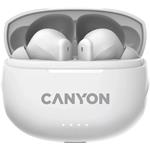 Canyon TWS-8, bezdrôtové bluetooth slúchadlá, biele