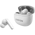 Canyon TWS-8, bezdrôtové bluetooth slúchadlá, biele