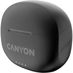 Canyon TWS-8, bezdrôtové bluetooth slúchadlá, čierne