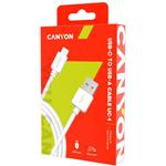 Canyon UC-1, kábel USB-C / USB 2.0, biely