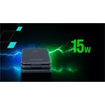 Canyon WCS-309, 3v1, bezdrôtová Qi nabíjacia stanica, sivá