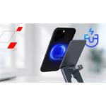 Canyon WCS-309, 3v1, bezdrôtová Qi nabíjacia stanica, sivá