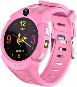 CARNEO GuardKid+ mini, detské GPS hodinky, ružové
