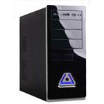 Case EUROCASE ML5485 black,grey 2USB,2HDaudio