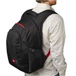 CaseLogic - DLBP116R - Športový batoh pre notebook do 16" (červena)