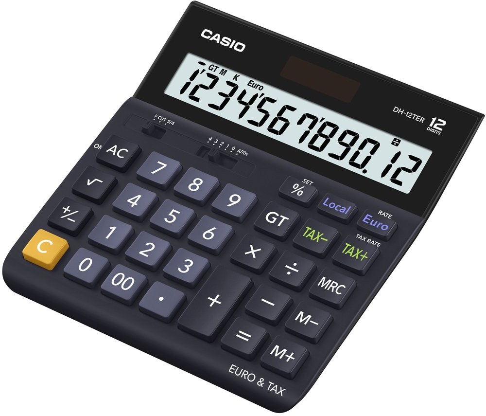 Casio DH 12 TER kalkulačka stolná, čierna