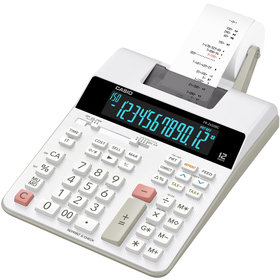 Casio FR 2650 RC kalkulačka s tlačou, biela
