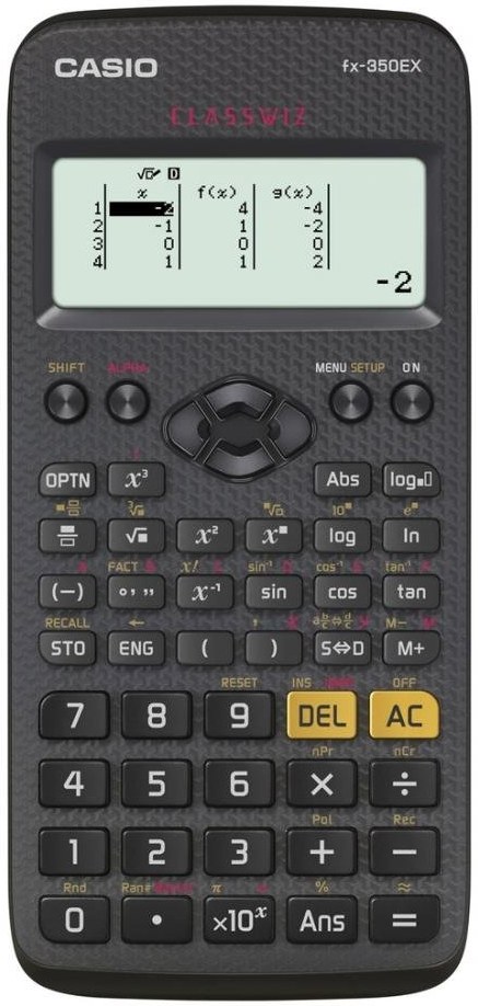 Casio FX 350 EX kalkulačka vedecká, čierna