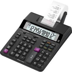Casio HR 200 RCE kalkulačka s tlačou, čierna