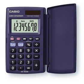 Casio HS 8 VER kalkulačka vrecková, tmavo-modrá