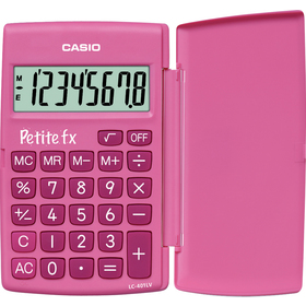 Casio LC 401 LV PK kalkulačka stolná, ružová