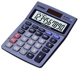 Casio MS-100TER kalkulačka stolná, modrá
