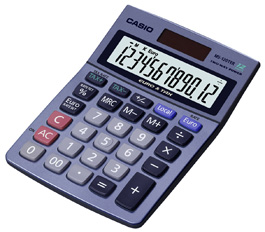 Casio MS-120TER kalkulačka stolná, modrá