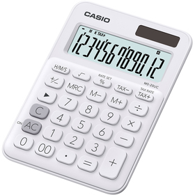Casio MS 20 UC kalkulačka stolná, biela