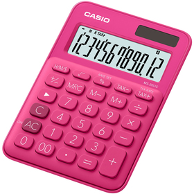 Casio MS 20 UC kalkulačka stolná, tmavo-ružová