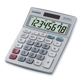 Casio MS 88 ECO kalkulačka stolná, sivá