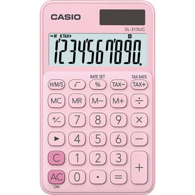 Casio SL 310 UC PK kalkulačka vrecková, ružová
