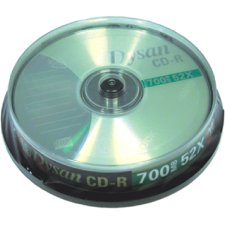CD-R Dysan 10 pack 52X/700MB