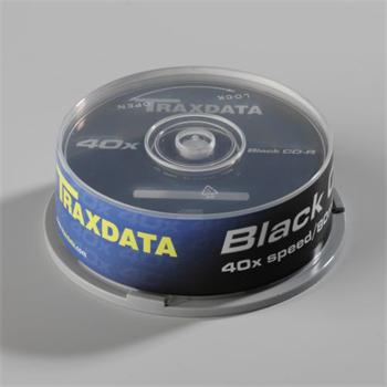 CD-R Traxdata 25 pack 40x/700MB/Black