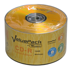 CD-R Traxdata 50 pack 52x/700MB/ValuePack