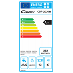 CDP 2D36W umývačka riadu CANDY