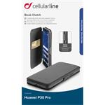 CellularLine Book Clutch puzdro typu kniha pre Huawei P30 Pro, čierne